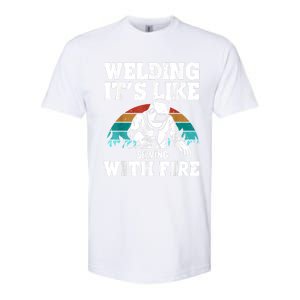 Best Welding Design For Men Women Welder Welding Metal Weld Softstyle CVC T-Shirt