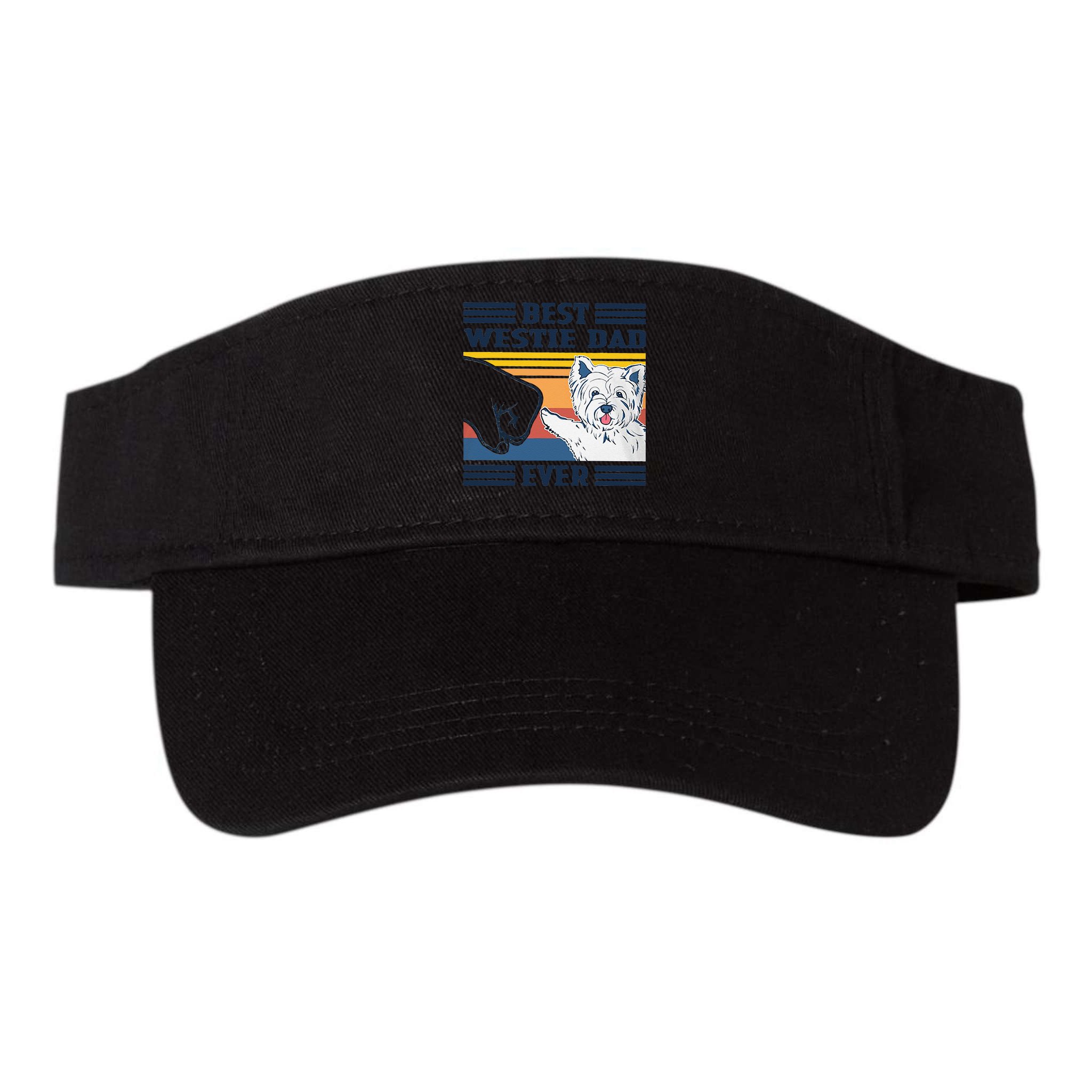 Best Westie Dad Ever Vintage Father Day Christmas Visor