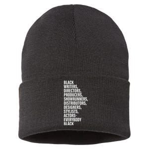 Black Writers Directors Producers Showrunners Distributors Sustainable Knit Beanie