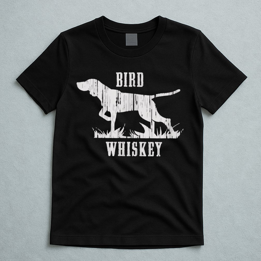 Bird Whiskey Dog T-Shirt