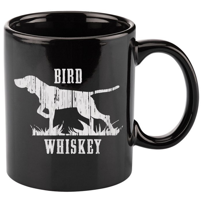 Bird Whiskey Dog 11oz C Handle Ceramic Mug