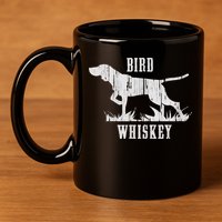 Bird Whiskey Dog 11oz C Handle Ceramic Mug