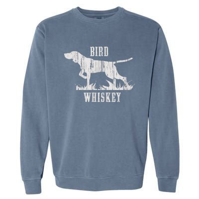 Bird Whiskey Dog Garment-Dyed Sweatshirt