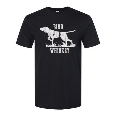 Bird Whiskey Dog Softstyle CVC T-Shirt