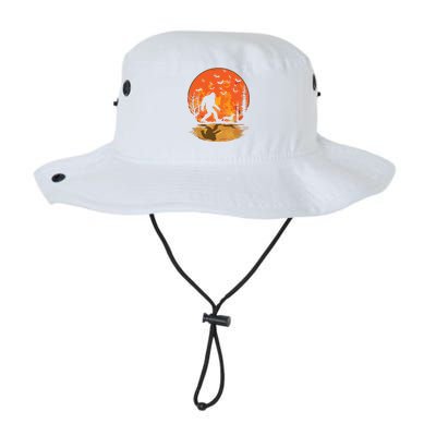 Bigfoot Walking Dachshund Funny Wiener Dog Halloween Legacy Cool Fit Booney Bucket Hat