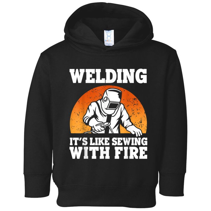 Best Welding Design For Men Women Welder Welding Metal Weld Toddler Hoodie