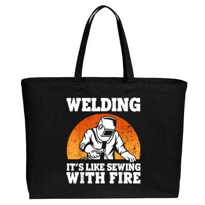 Best Welding Design For Men Women Welder Welding Metal Weld Cotton Canvas Jumbo Tote