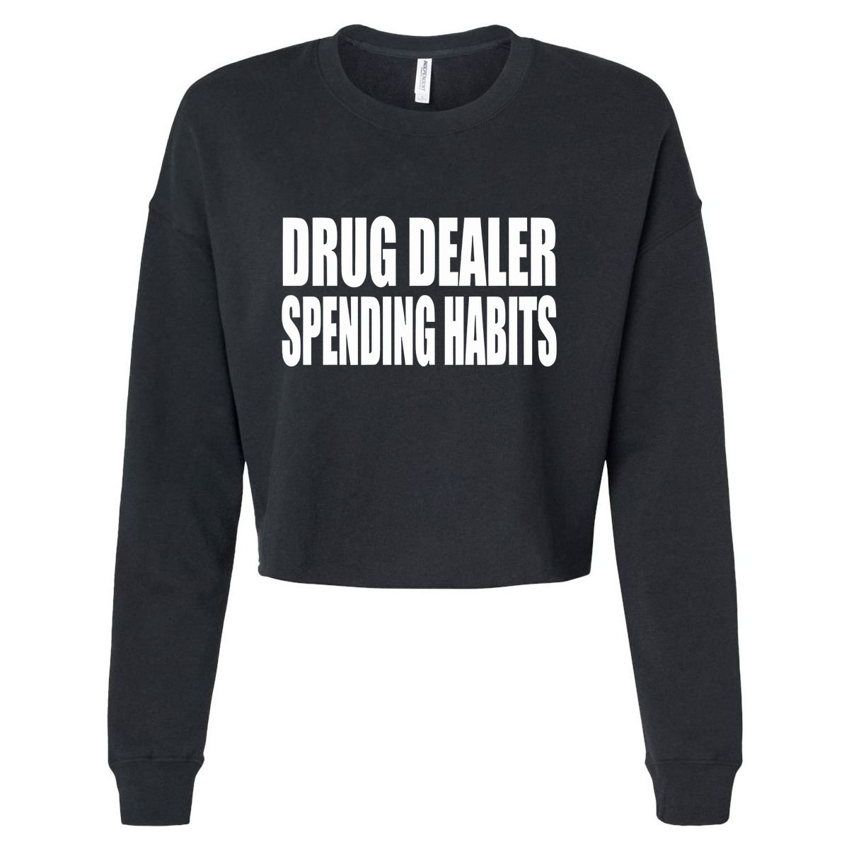 Beatking Wearing Drug Dealer Spending Habits Cropped Pullover Crew
