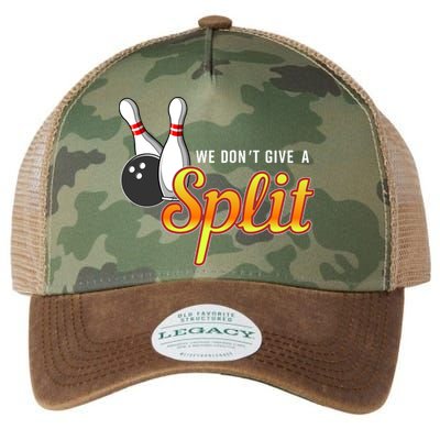 Bowling We Don't Give A Split Legacy Tie Dye Trucker Hat