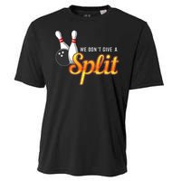 Bowling We Don't Give A Split Cooling Performance Crew T-Shirt