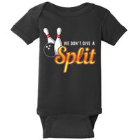 Bowling We Don't Give A Split Baby Bodysuit