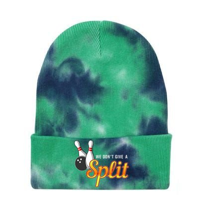 Bowling We Don't Give A Split Tie Dye 12in Knit Beanie