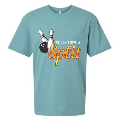 Bowling We Don't Give A Split Sueded Cloud Jersey T-Shirt