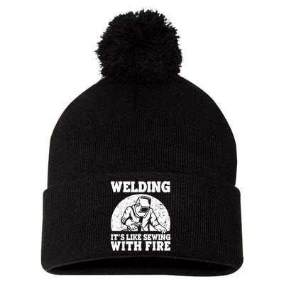 Best Welding Design For Men Women Welder Welding Metal Weld Pom Pom 12in Knit Beanie