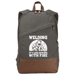 Best Welding Design For Men Women Welder Welding Metal Weld Cotton Canvas Backpack