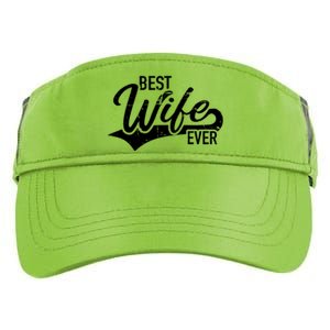 Best Wife Ever Gift Adult Drive Performance Visor