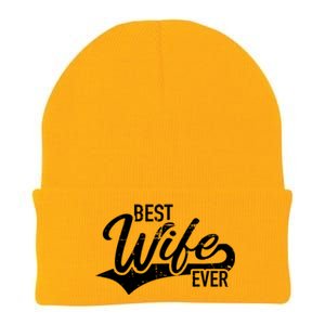 Best Wife Ever Gift Knit Cap Winter Beanie