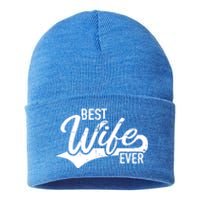 Best Wife Ever Gift Sustainable Knit Beanie