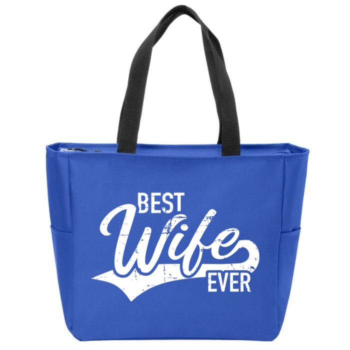 Best Wife Ever Gift Zip Tote Bag