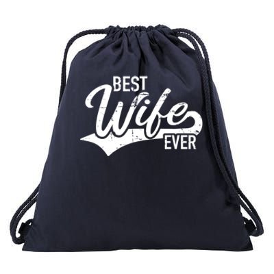 Best Wife Ever Gift Drawstring Bag