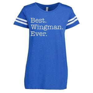 Best Wingman Ever Enza Ladies Jersey Football T-Shirt