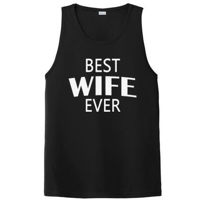 Best Wife Ever Couple Valentine's Day Funny Women Wife PosiCharge Competitor Tank