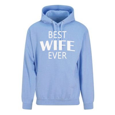 Best Wife Ever Couple Valentine's Day Funny Women Wife Unisex Surf Hoodie