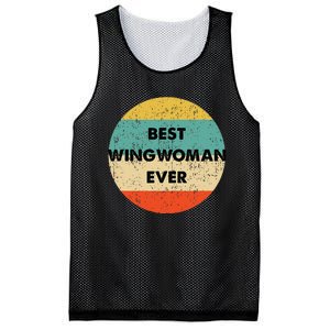 Best Wingwoman Ever Mesh Reversible Basketball Jersey Tank