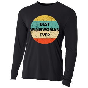 Best Wingwoman Ever Cooling Performance Long Sleeve Crew