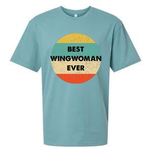 Best Wingwoman Ever Sueded Cloud Jersey T-Shirt