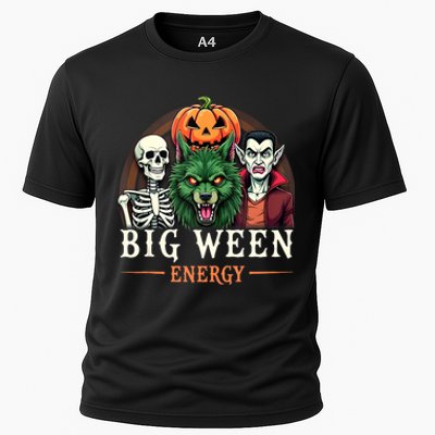 Big Ween Energy Funny Halloween Cooling Performance Crew T-Shirt