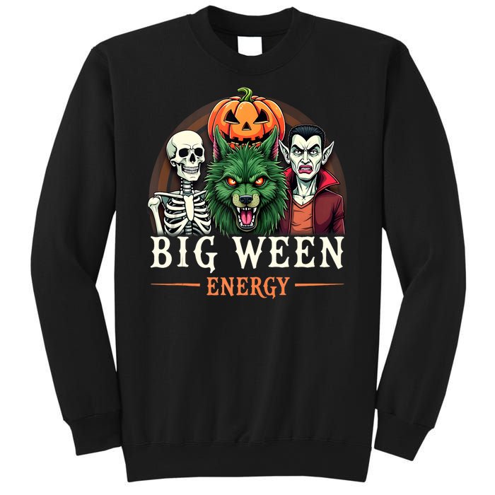 Big Ween Energy Funny Halloween Sweatshirt