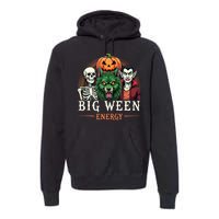 Big Ween Energy Funny Halloween Premium Hoodie