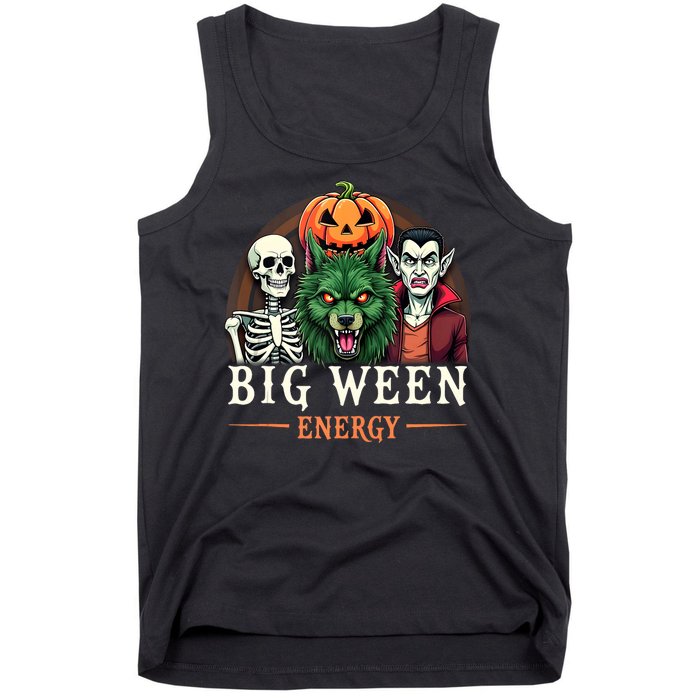 Big Ween Energy Funny Halloween Tank Top