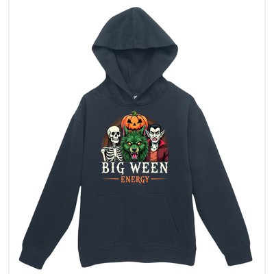 Big Ween Energy Funny Halloween Urban Pullover Hoodie