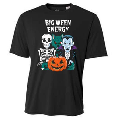 Big Ween Energy Funny Halloween Cooling Performance Crew T-Shirt