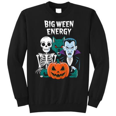 Big Ween Energy Funny Halloween Sweatshirt