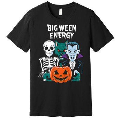 Big Ween Energy Funny Halloween Premium T-Shirt