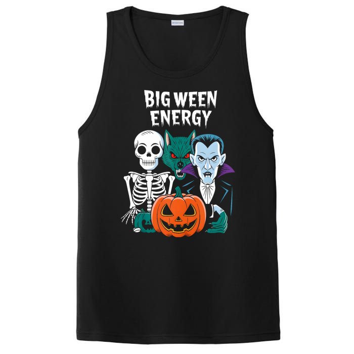 Big Ween Energy Funny Halloween PosiCharge Competitor Tank