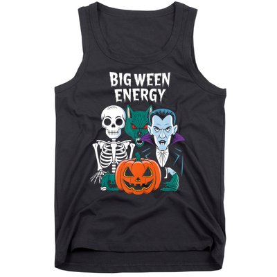 Big Ween Energy Funny Halloween Tank Top