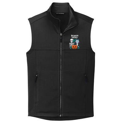 Big Ween Energy Funny Halloween Collective Smooth Fleece Vest