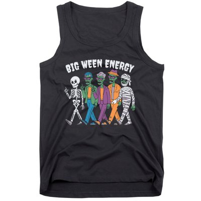 Big Ween Energy Funny Halloween Big Ween Energy Tank Top