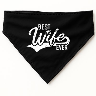 Best Wife Ever Gift USA-Made Doggie Bandana