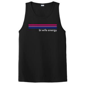 Bi Wife Energy Bisexual Pride Flag Bisexuality Lgbtq PosiCharge Competitor Tank