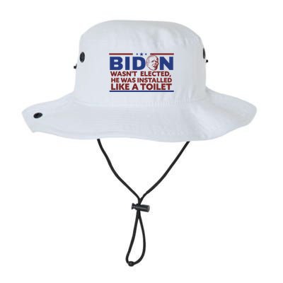 Biden Wasn’T Elected He Was Installed Like A Toilet Bucket Hat