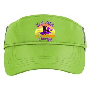 Bad Witch Energy Cute Goth Halloween Witch Funny Witch Cute Gift Adult Drive Performance Visor