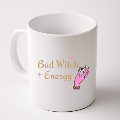 Bad Witch Energy Eyeball Spooky Halloween Vibes Gift Coffee Mug