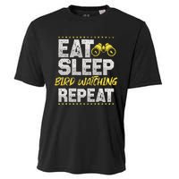 Birds Watch Eat Sleep Repeat Train Birds Hobby Bird Guide Cooling Performance Crew T-Shirt