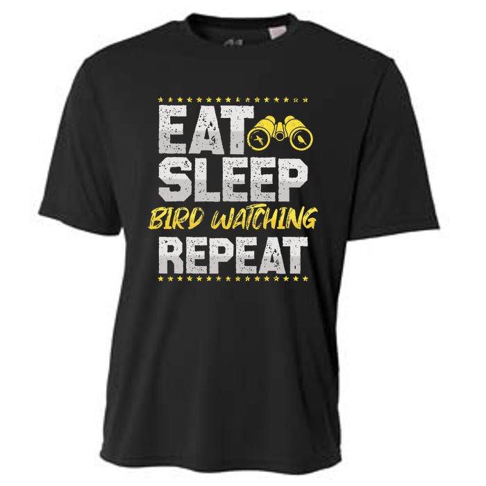 Birds Watch Eat Sleep Repeat Train Birds Hobby Bird Guide Cooling Performance Crew T-Shirt