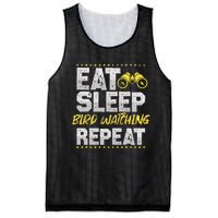 Birds Watch Eat Sleep Repeat Train Birds Hobby Bird Guide Mesh Reversible Basketball Jersey Tank